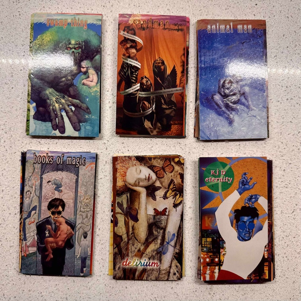 VERTIGO COMICS (1994) COMPLETE TRADING CARD SET